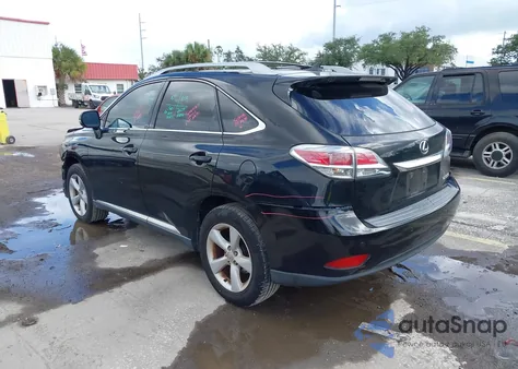 2013 Lexus Rx 350 z USA, uszkodzony, nr VIN 2T2ZK1BA4DC110473